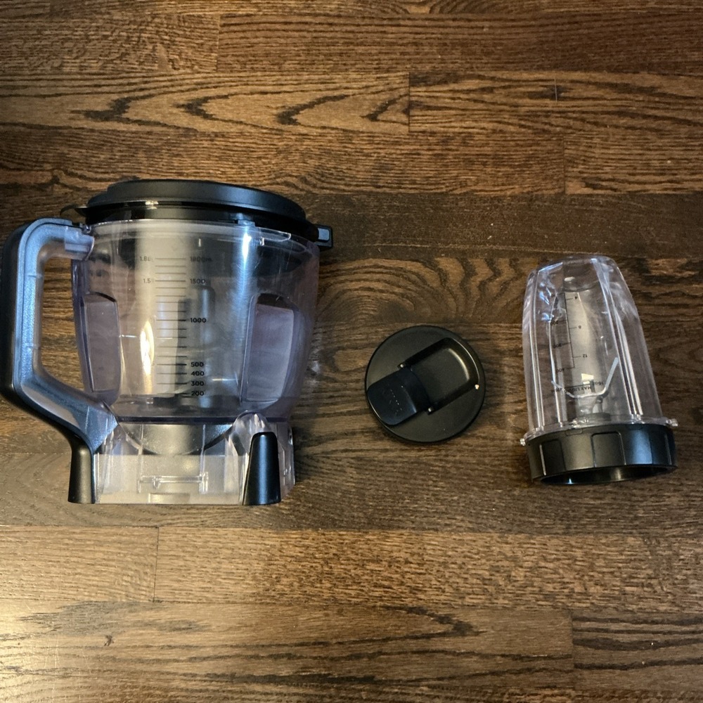 Ninja Replacement Pitcher, Lid BladeAnd Cuffs + Bowl 64oz